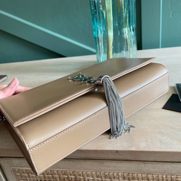 New Saint Laurent Kate Monogram Tassel Nuder - Picture 6 of 11